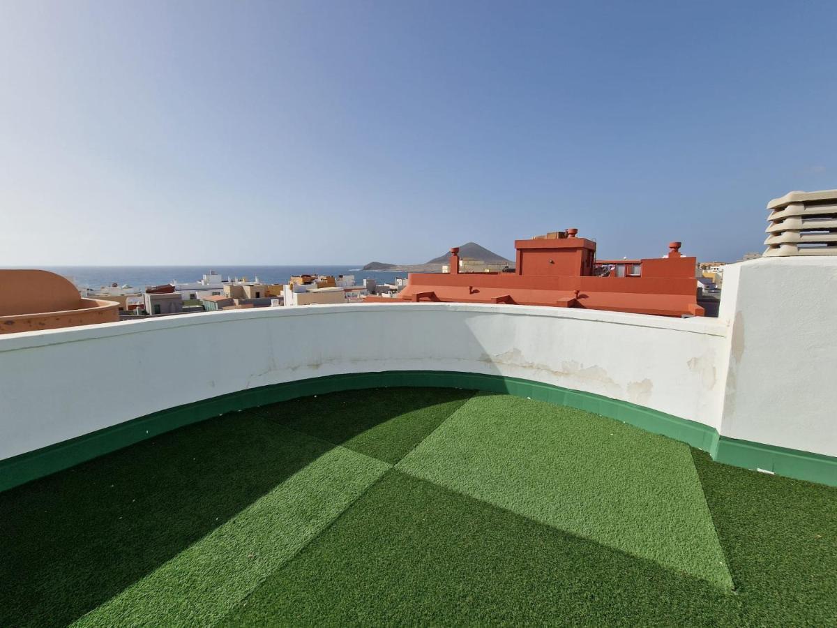 Ferienwohnung Beautiful Penthouse El Médano Exterior foto